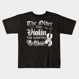 Lonesome dove: The older the violin the sweeter the music Kids T-Shirt